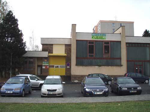 Sběrný dvůr na ulici Lipovská (v budově centrální kotelny)